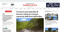 Desktop Screenshot of marsicalive.it